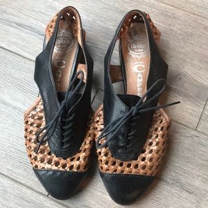 Jeffery Campbell Cut-out flats